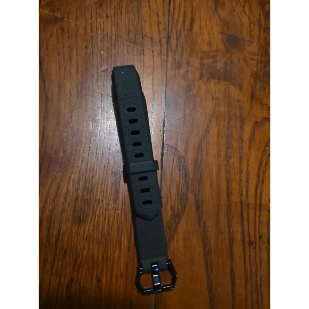 Replacement Silicone Band Strap Wristband Bracelet For Fitbit Black Large NEW